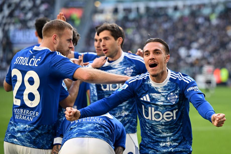 意甲-迪格雷戈里奥送礼 尤文图斯主场0-2不敌科莫